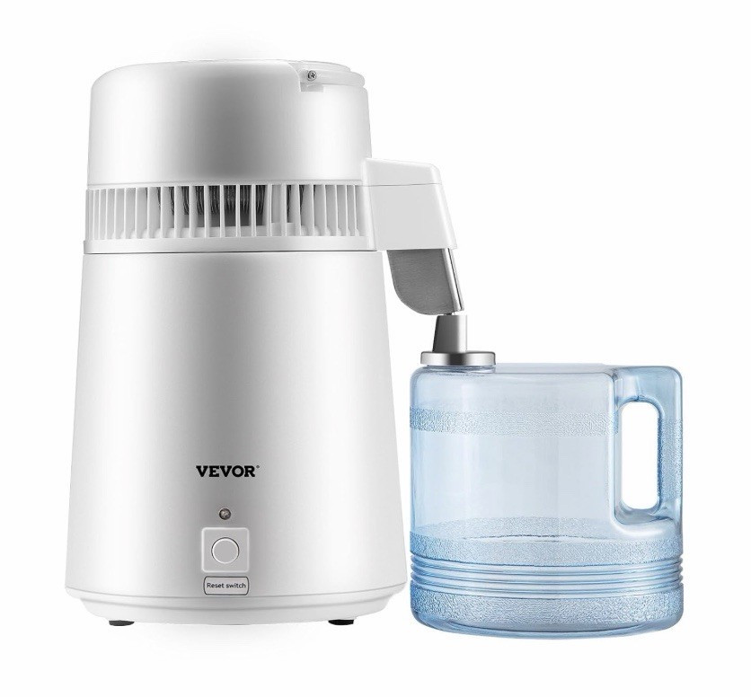 VEVOR YMK40101 Water Distiller 1.05 GAL 304 Stainless Steel For Aqua Optima