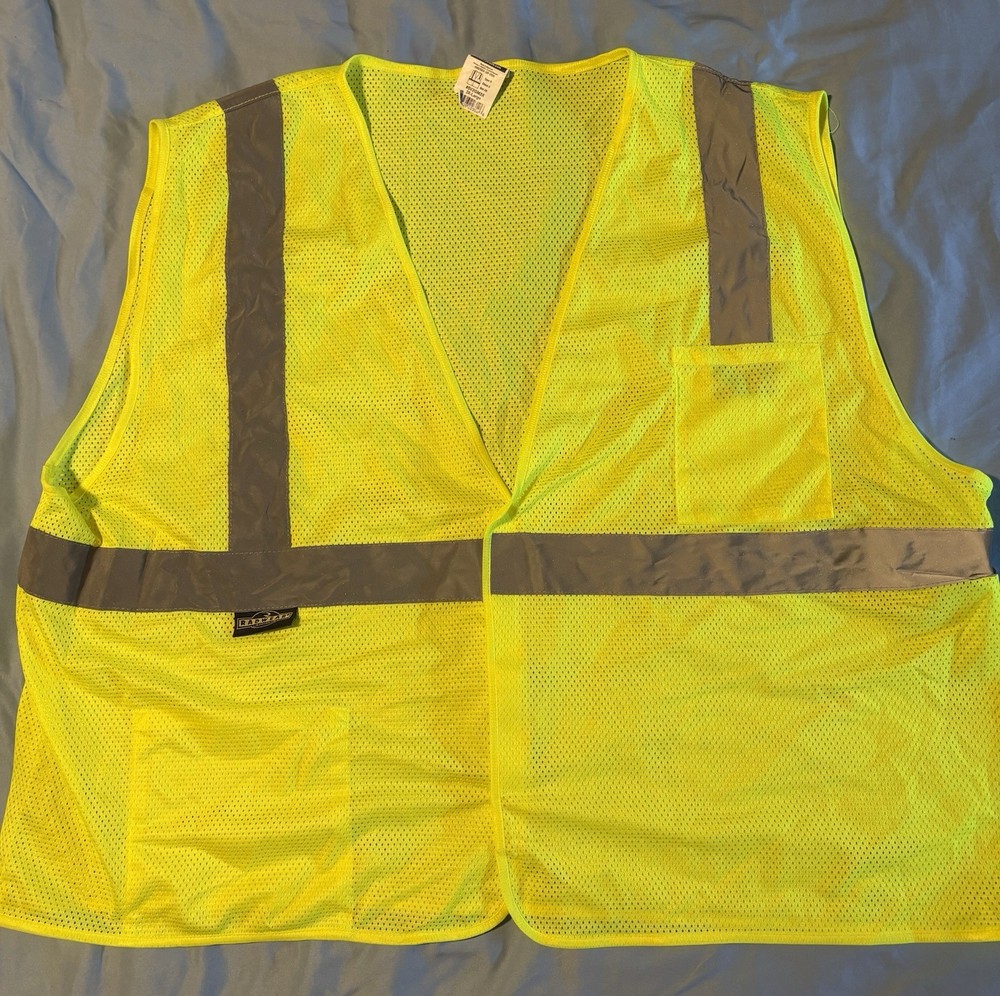 Radwear High Visibility Safety Vest Size 3X-Large