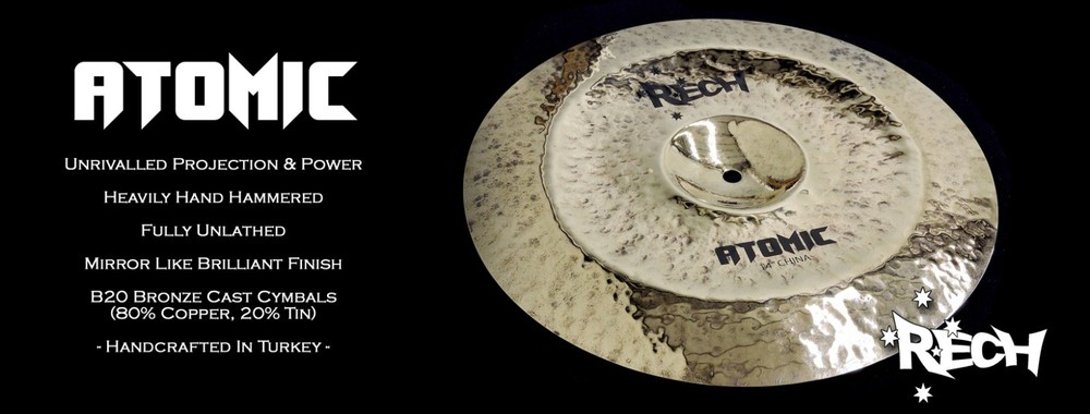 RECH ATOMIC 22' RECHING BELL RIDE CYMBAL