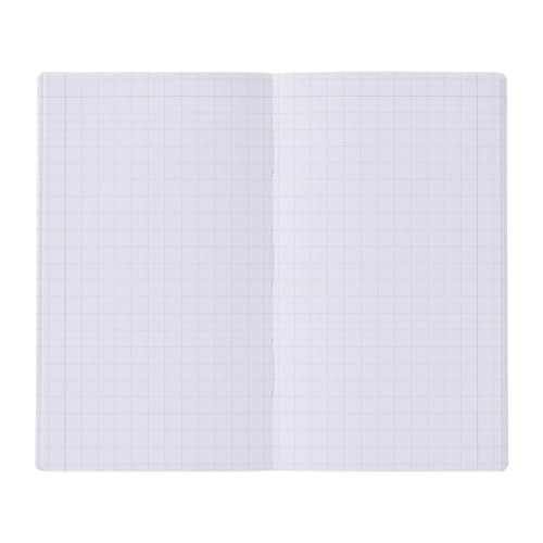 MARK'S EDiT Grid Notebook, B7, with PVC Cover, 5mm, 5mm Diameter