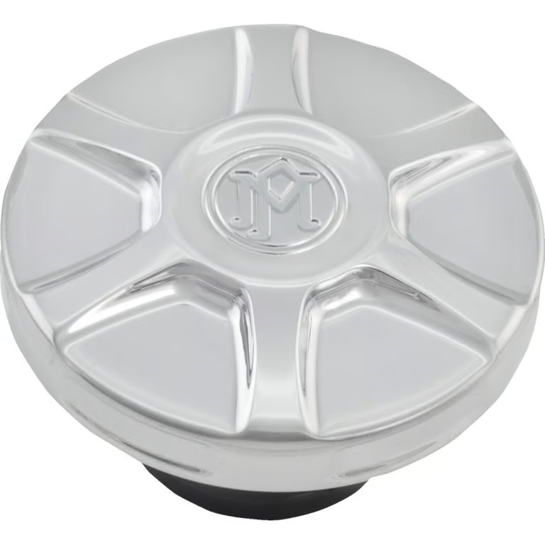 Performance Machine Array Custom Gas Cap - Chrome Motorcycle Street Bike
