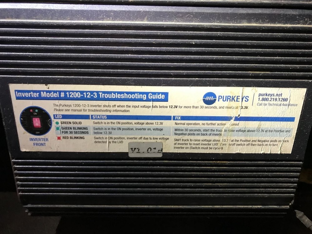 APU, Inverter - Used