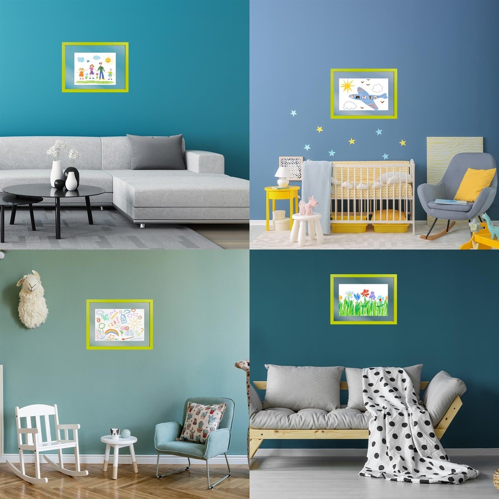 Light Green Kids Display Frame 12x16'' LABEL