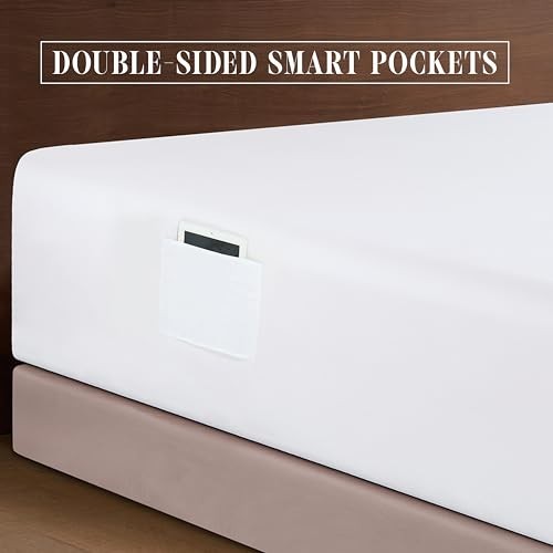 Luxury 1500 Thread Count Microfiber 4-Piece King Sheet Set - Extra Deep Pocket,