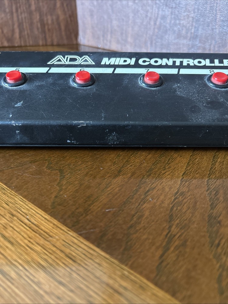 ADA MC-1 MIDI Foot Controller – Vintage –Tested Working