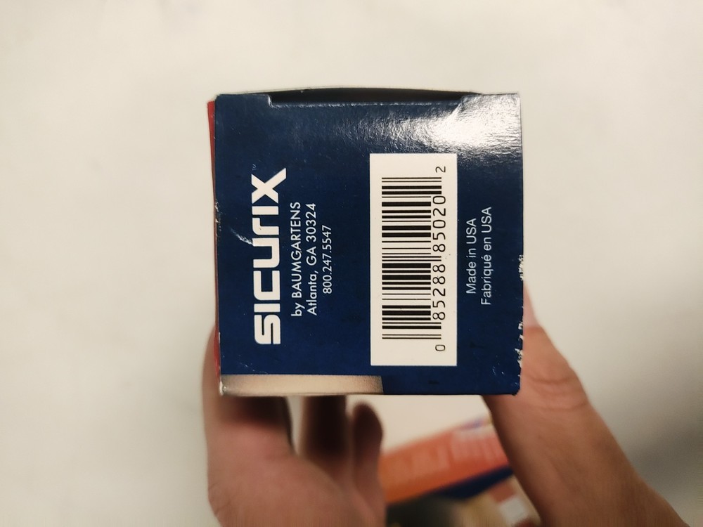 4 Boxes Sicurix Security Wristbands 100 Red Bands Per Box Sequentially Numbered