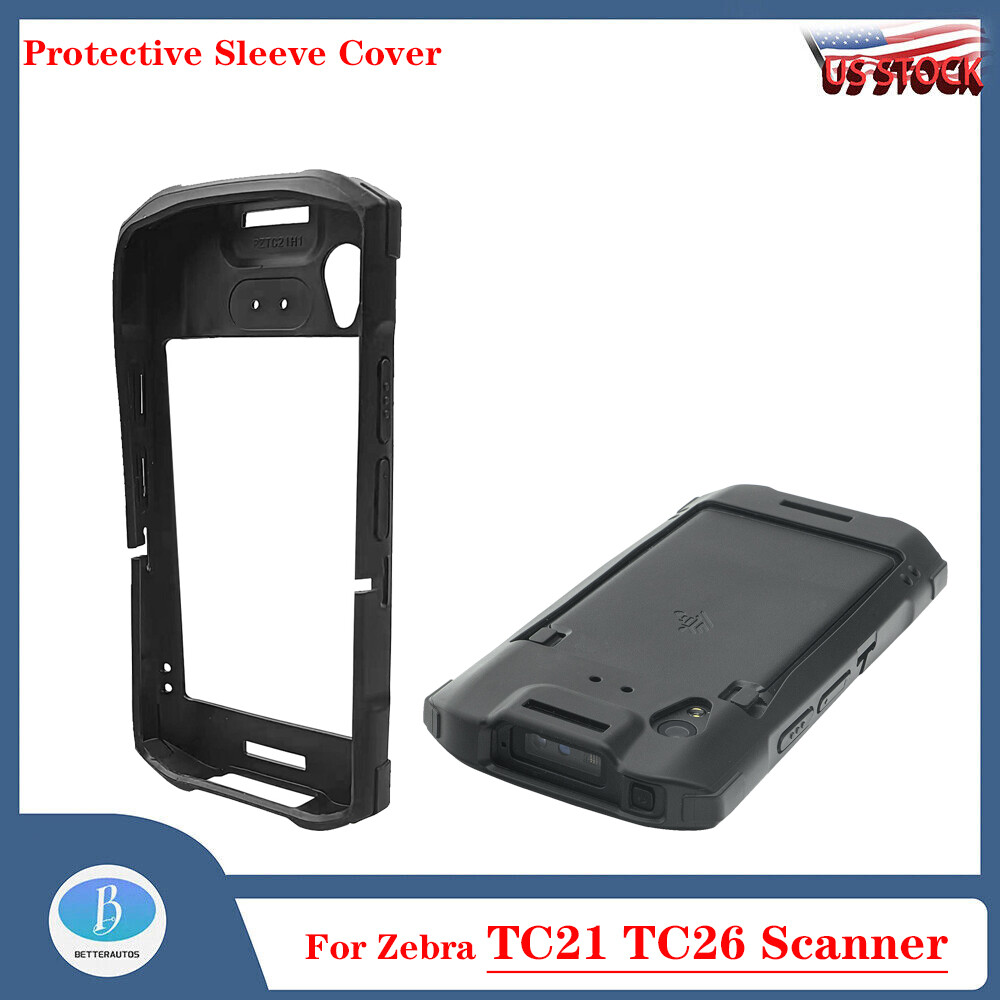 Protective Sleeve Cover Case Rugged Boot For Zebra TC21 TC26 Touch Computer