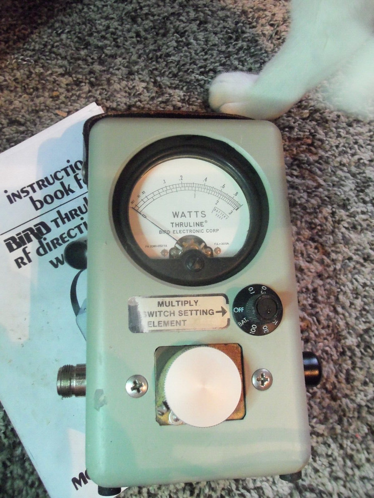 Bird 4410 Thruline Watt Meter /  NICE / Bird 43 Type
