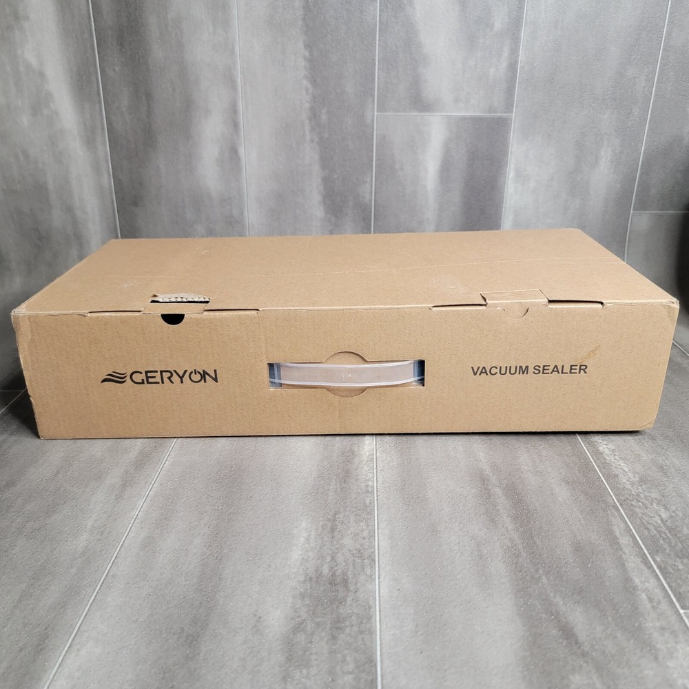 Geryon E2900-MS Vacuum Sealer Machine - Black