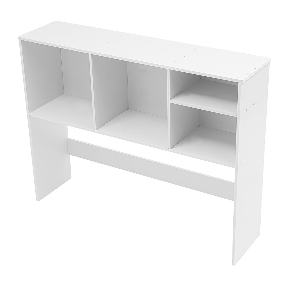 Double-Tier Desktop Bookshelf Organizer - Stylish & Space-Saving Storage