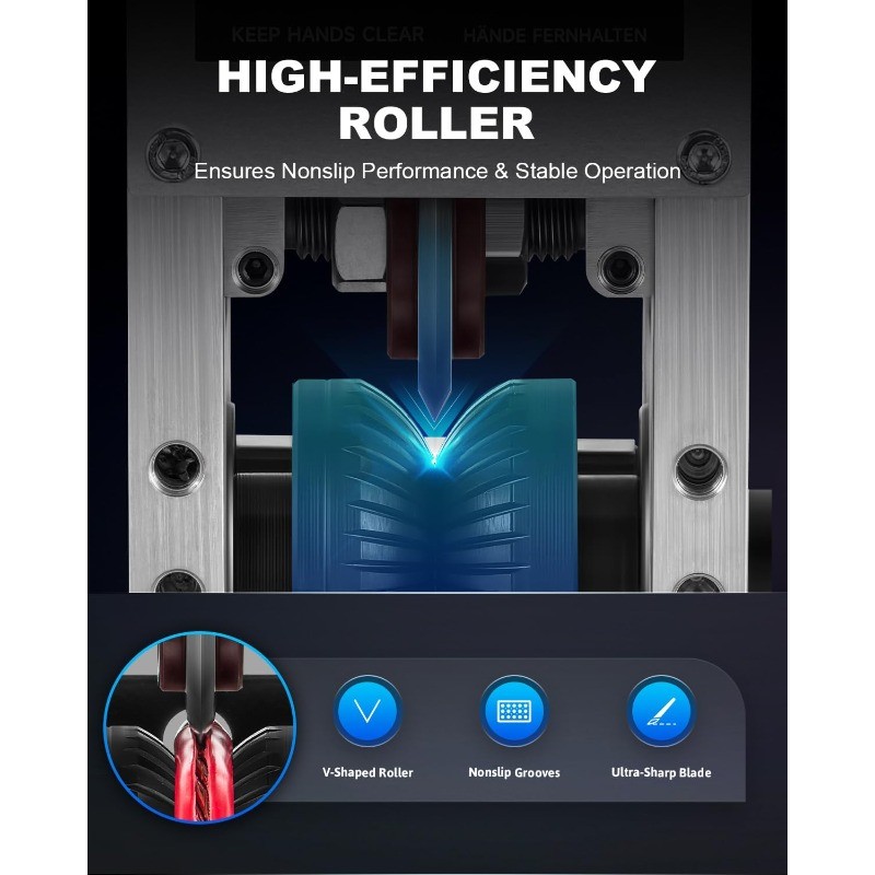 Manual Wire Stripper Machine 0.06"-1" Wire Stripping Machine Wire Stripping Tool