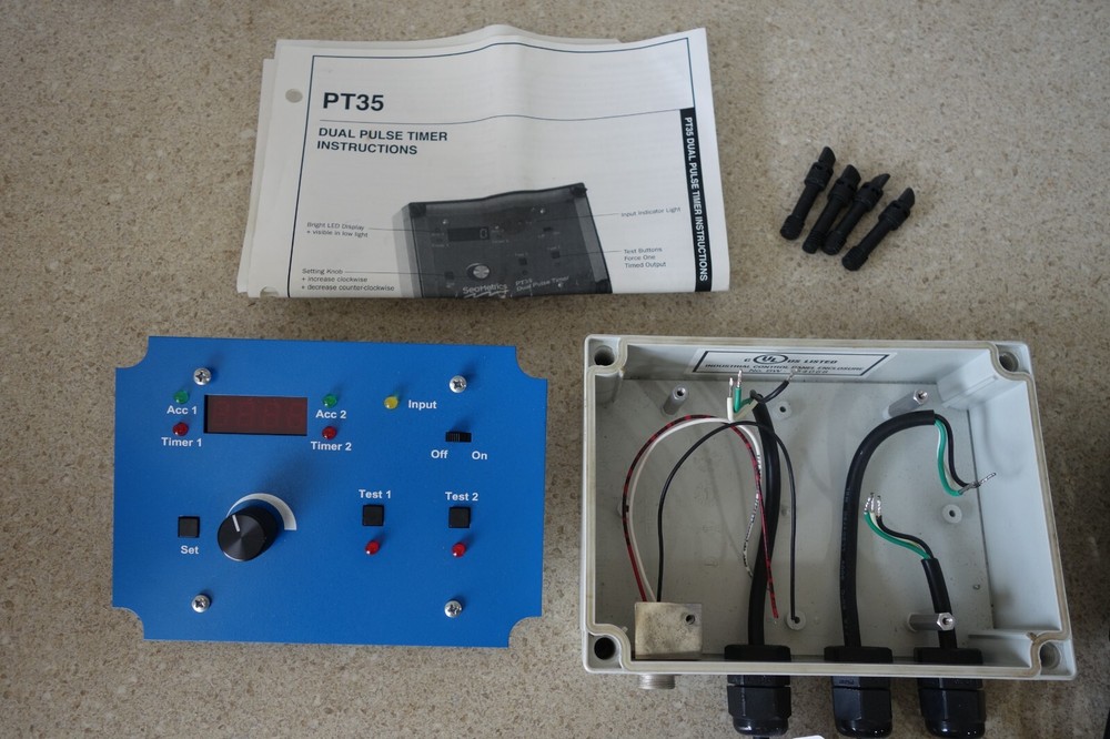 Seametrics PT35 Dual Pulse Timer NEW!