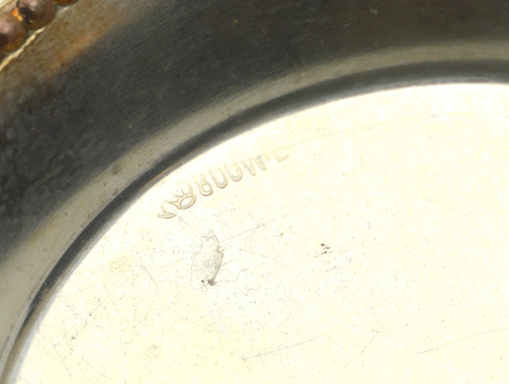 800 SILVER MINIATURE DISH PLATE 12,3 Grams