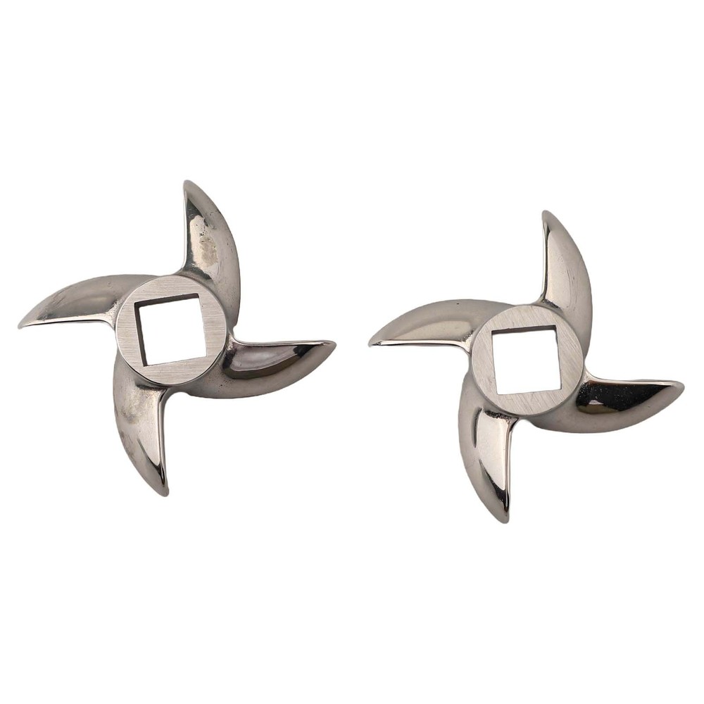 Replacement Blade for Size 12 Meat Grinders Stainless Steel Construction