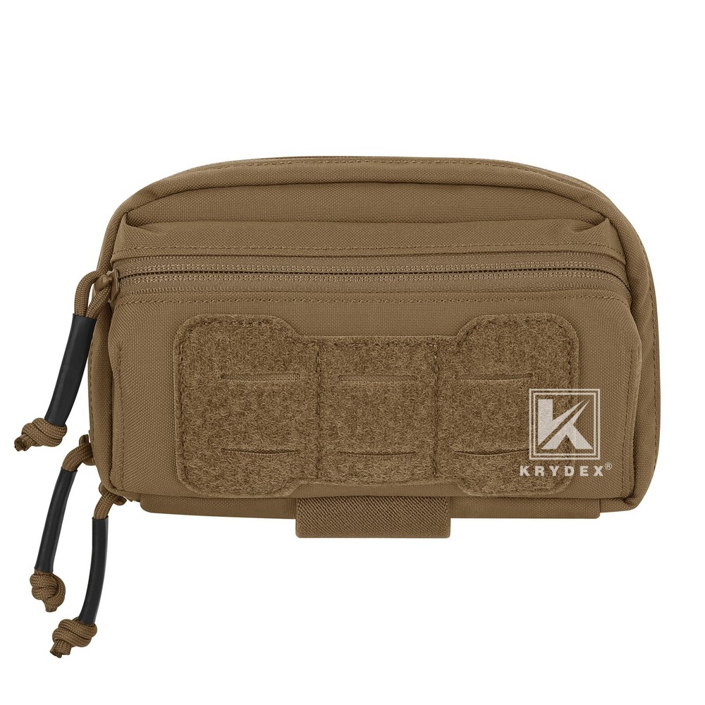 KRYDEX Tactical Modular Utility GP Pouch MOLLE Back Front Pocket Panel Small CB