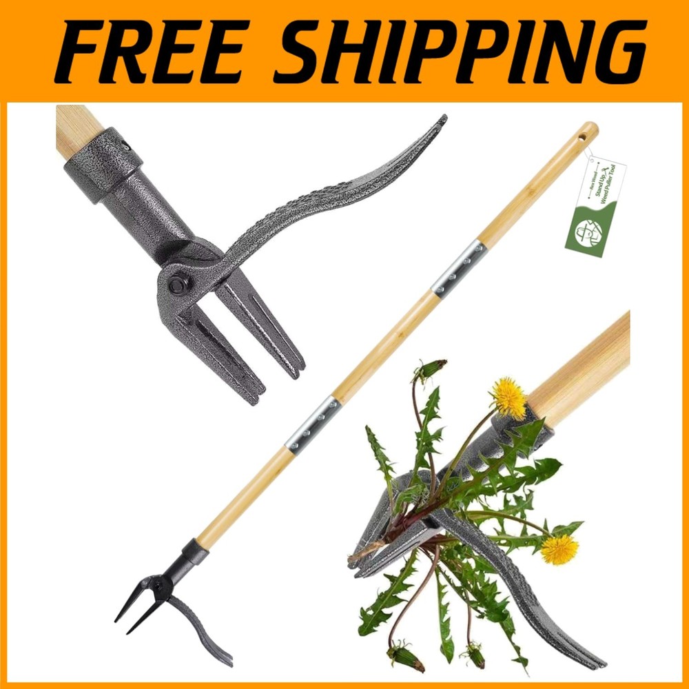 Easy-to-Use Stand-Up Weeding Tool - Lifetime