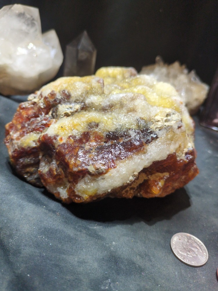 Carnelian Crystalized Specimen Natural Form (4lb)