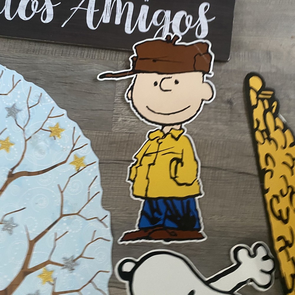bilingual elementary education poster lot/ Snoopy