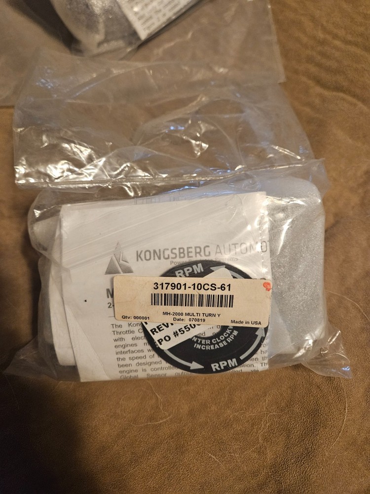 Clockwise Electronic Hand Throttle Control Remote Engine 317901-10cs-61