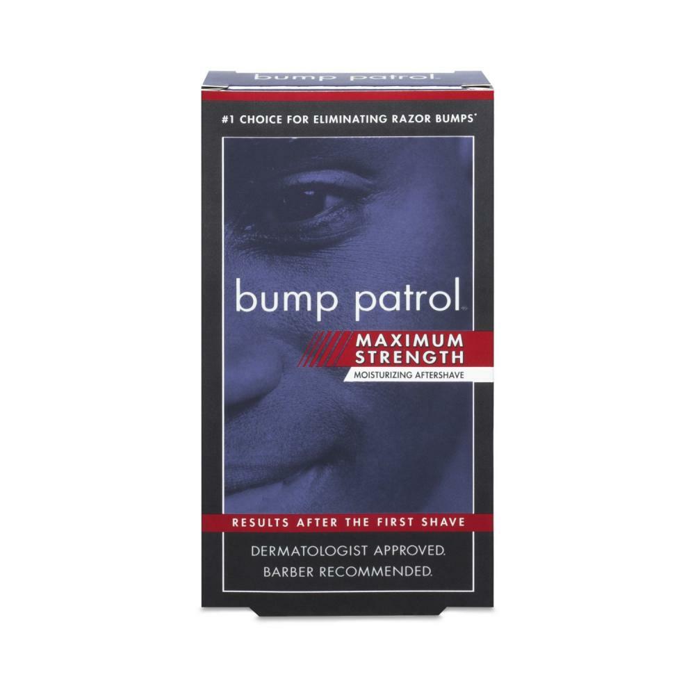 Bump Patrol Maximum Strength Aftershave Formula - After Shave 2oz, Single