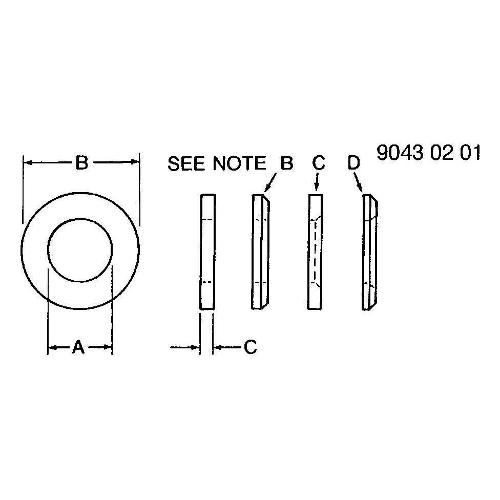 4045901 John Deere Thrust Washer