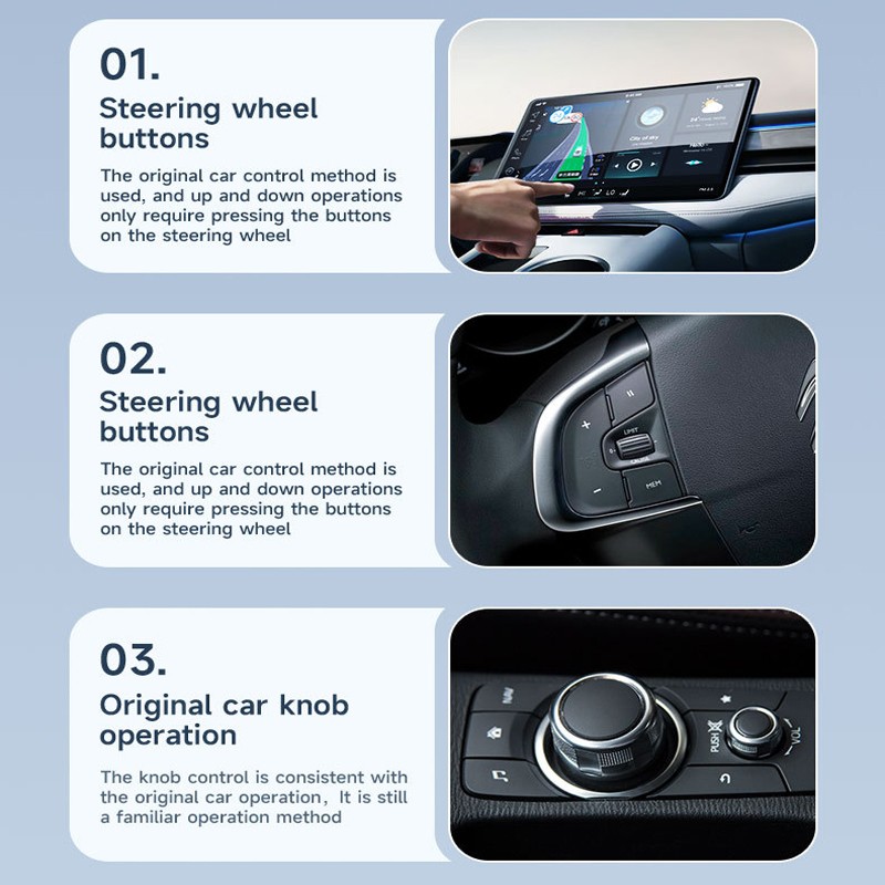2025 Upgrade Wireless CarPlay Adapter USB for Apple IOS, Samsung Android