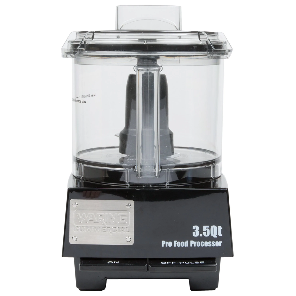 Waring 3.5 Qt. Clear Batch Bowl Food Processor - 1 hp