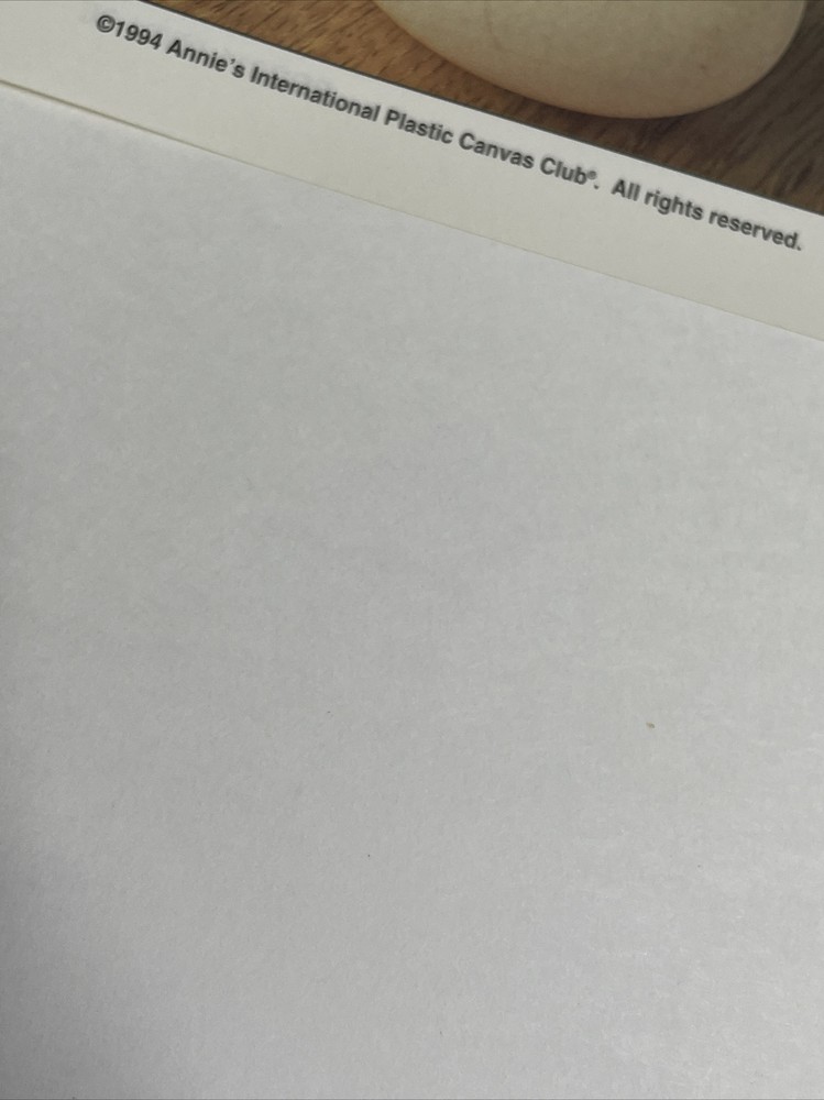 Chicken Basket Annie's Plastic Canvas Pattern