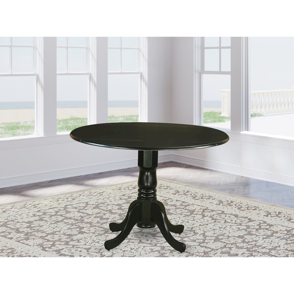 Dining Room Set Black, DLBA5-BLK-05