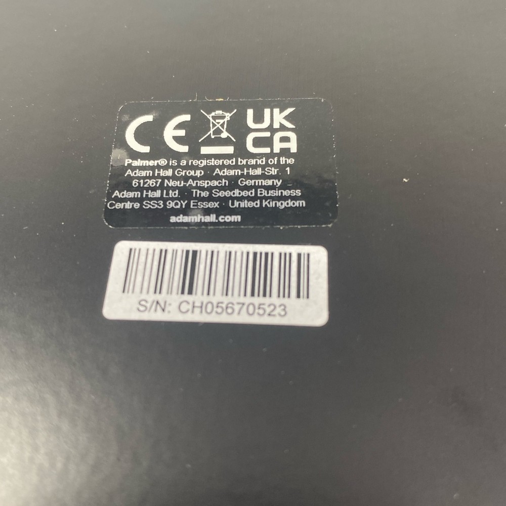 Palmer PAN 02 PRO Active DI Box - Black