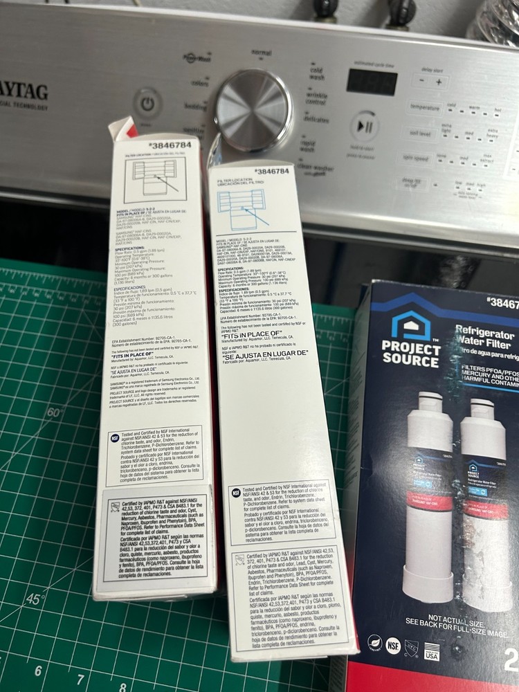 6-pack Project Source Samsung DA29-00020B HAF-CIN/EXP Refrigerator Water Filter