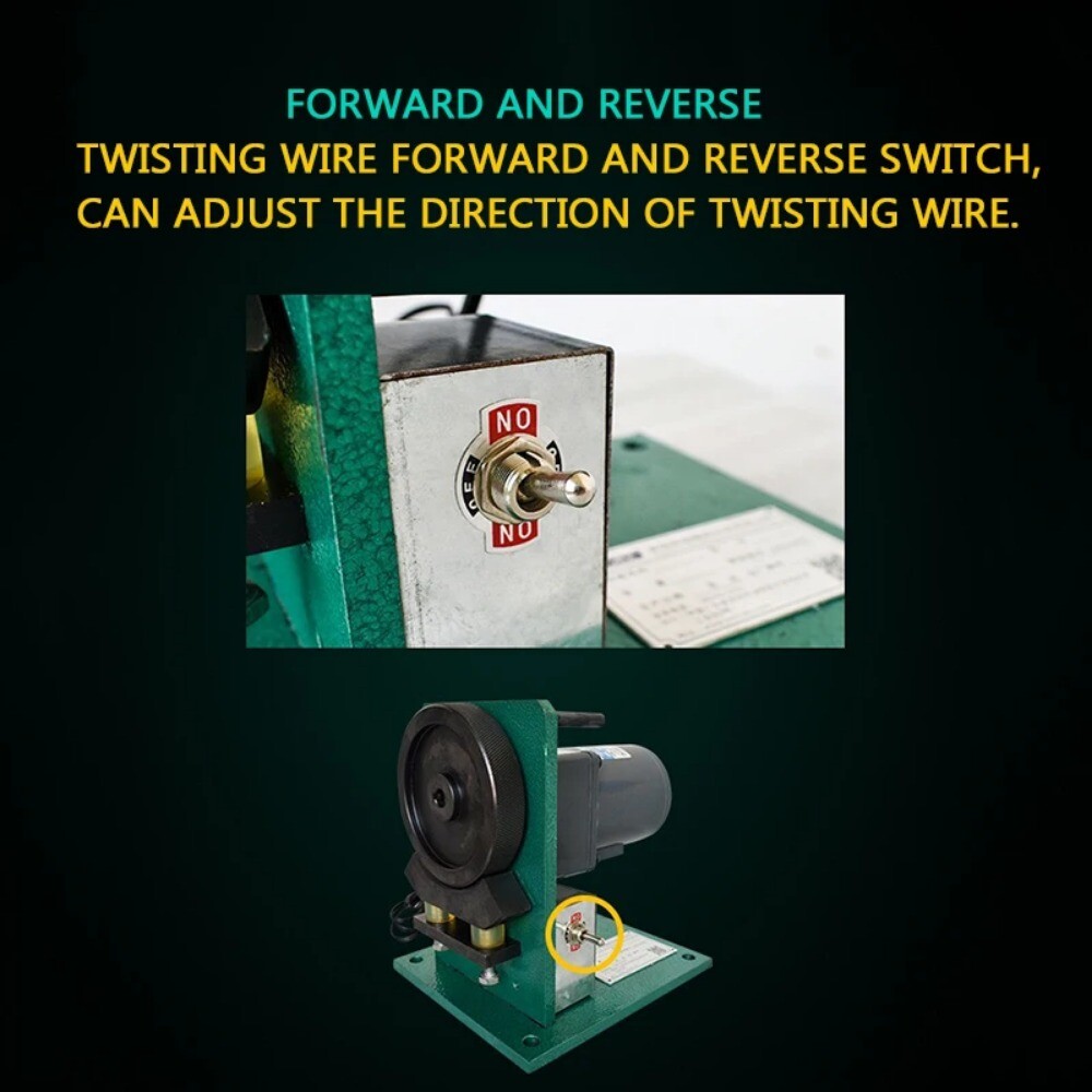 Semi-Stripping and Twisting Machine Cable Stripping Machine Electric Twisting