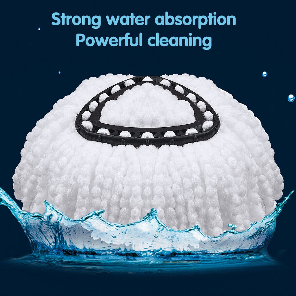 2-12 Pack, Spin Mop Refill Head Replacement For O Cedar EasyWring Spin Mop