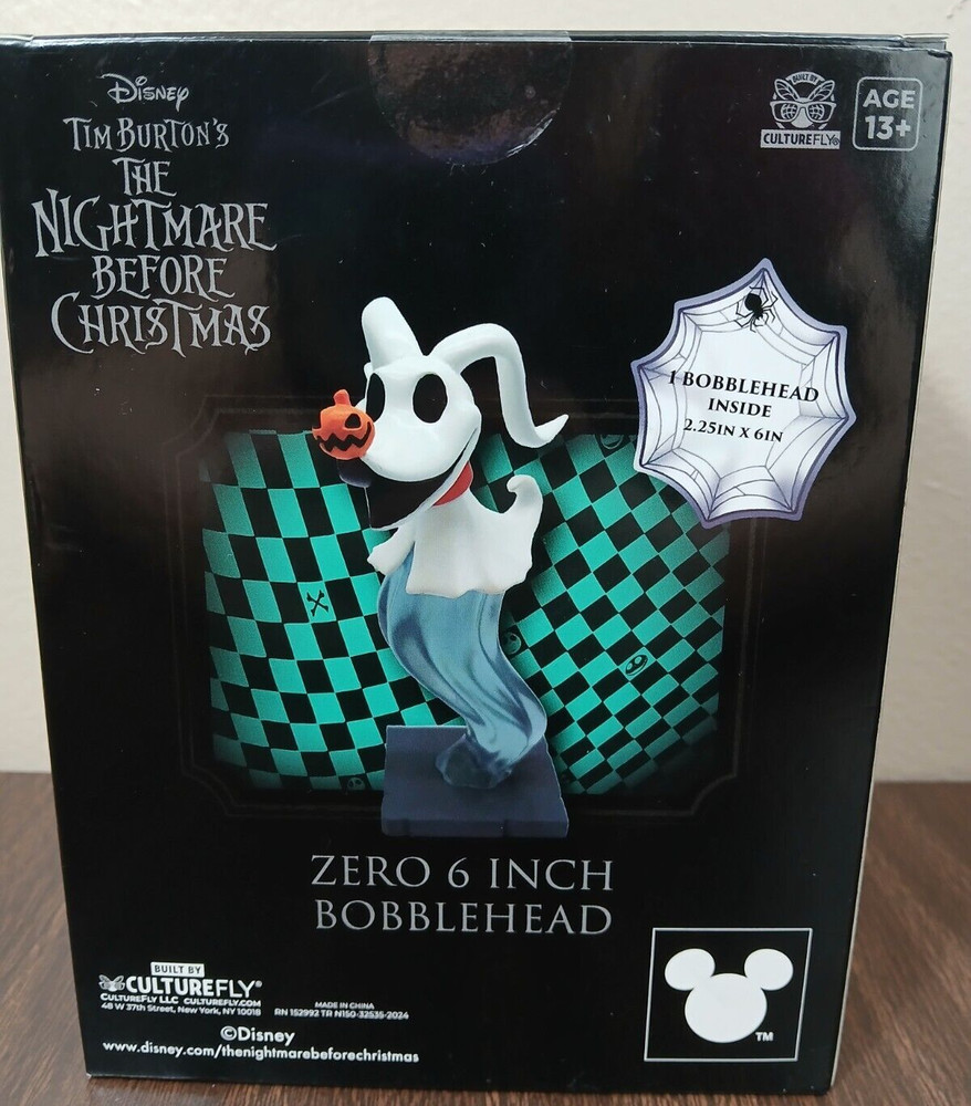 Nightmare Before Christmas Zero Bobblehead 6" New