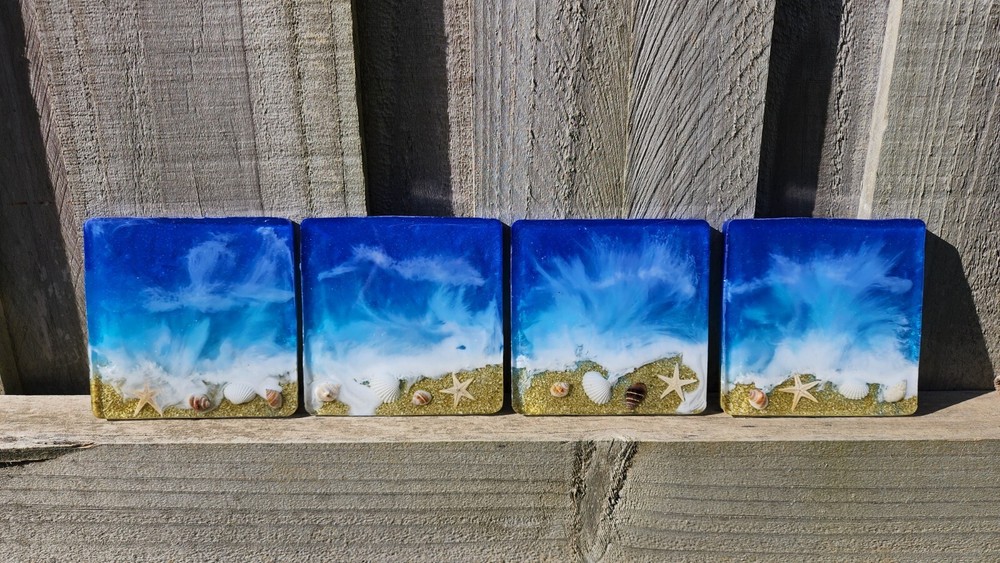 Handmade Resin Coasters