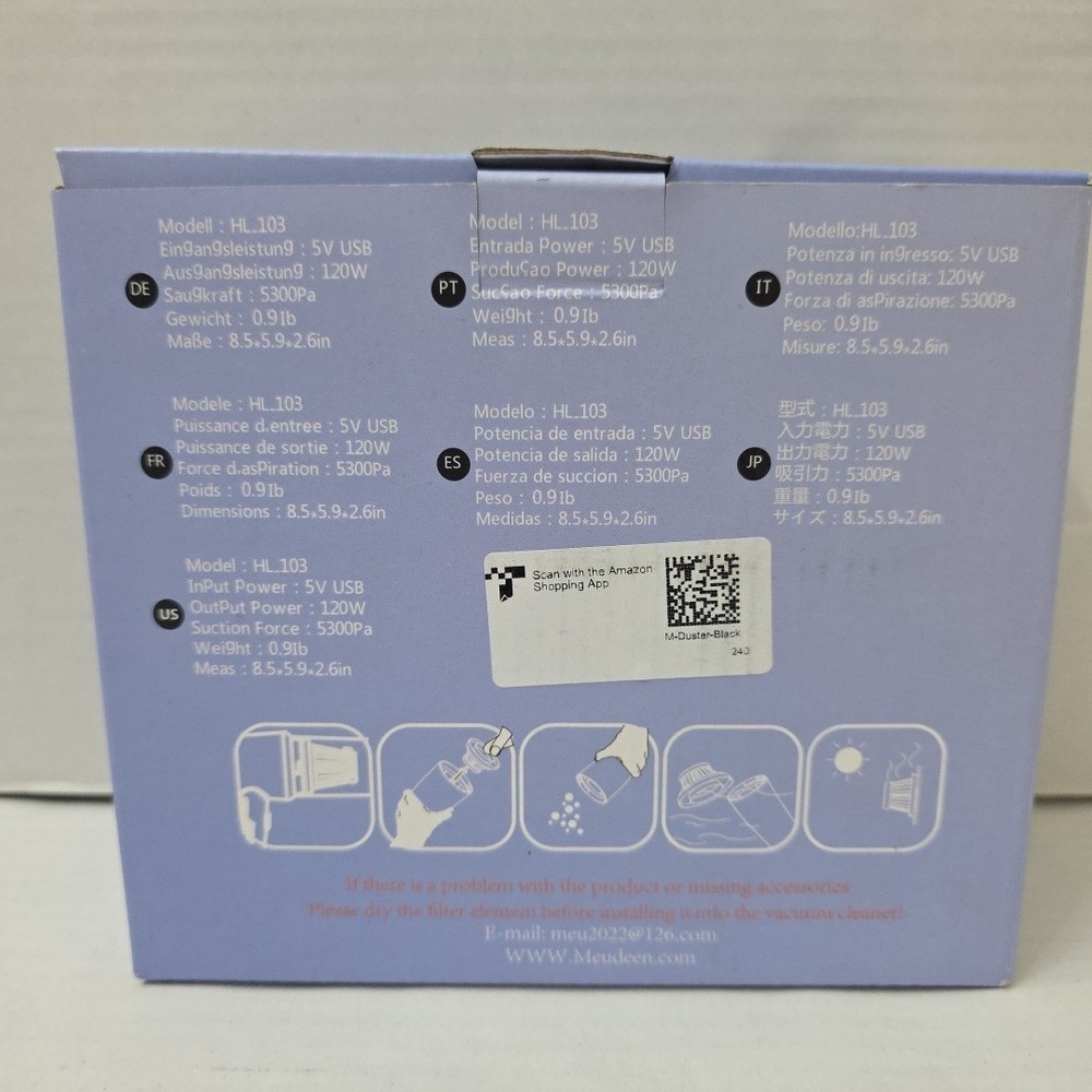 Wireless keyboard vacuum cleaner