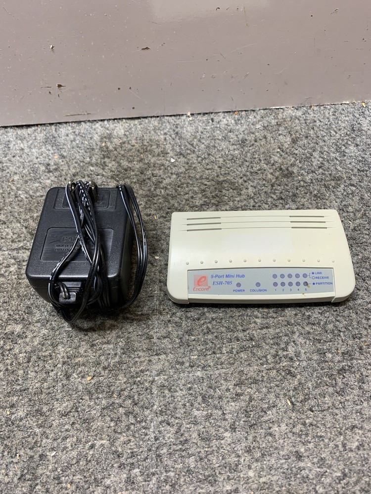 Encore 5 Port Ethernet Mini Hub ESH-705