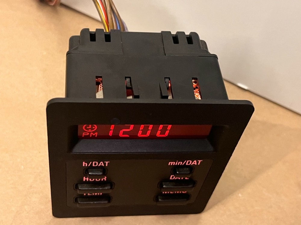 NEW LCD Screen Display Repair for BMW E30 6 Button OBC Clock On Board Computer