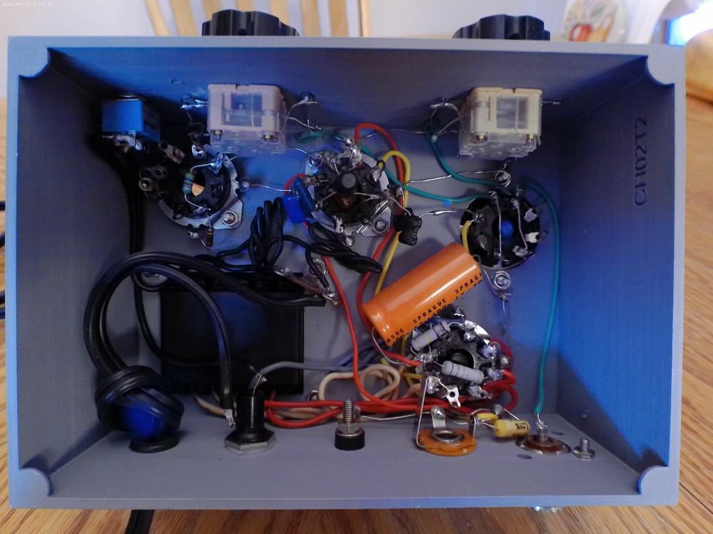 80/40/30 Meters 6V6 CW Transmitter
