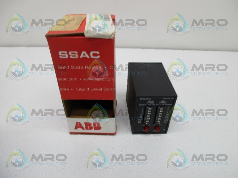 ABB TDR3A12 TIMER DELAY RELAY NSMP