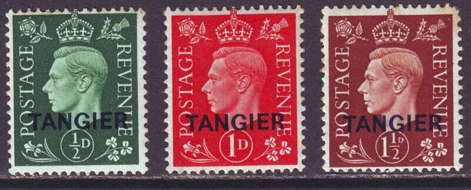 Tangier 1937 SC 515-517 MH Set