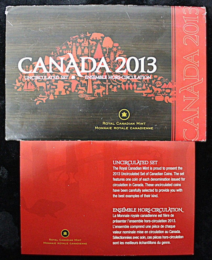 2013 Canada 6 Coin Classic Uncirculated Coin Set