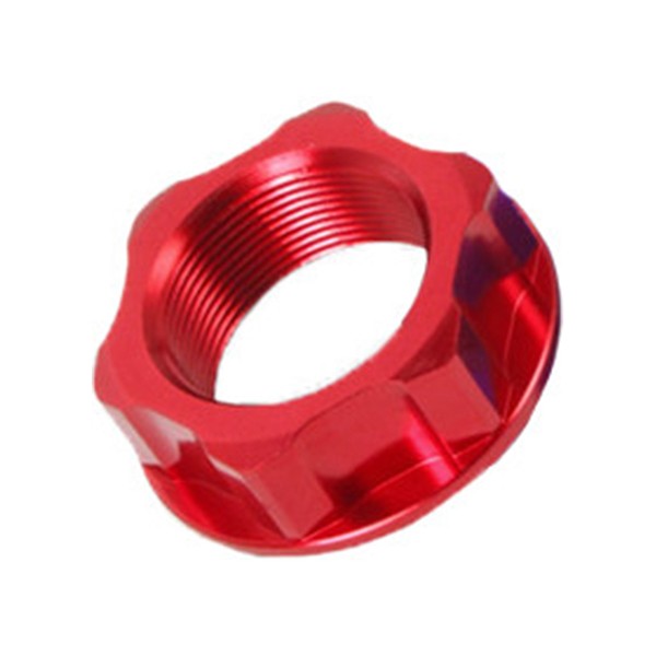 ZETA Steering Stem Nut & Bolt - Red - ZE58-2033