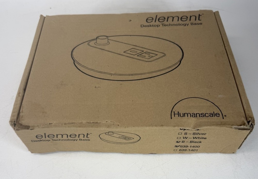 Humanscale Element Desktop Technology Base 639-1400 639-1401