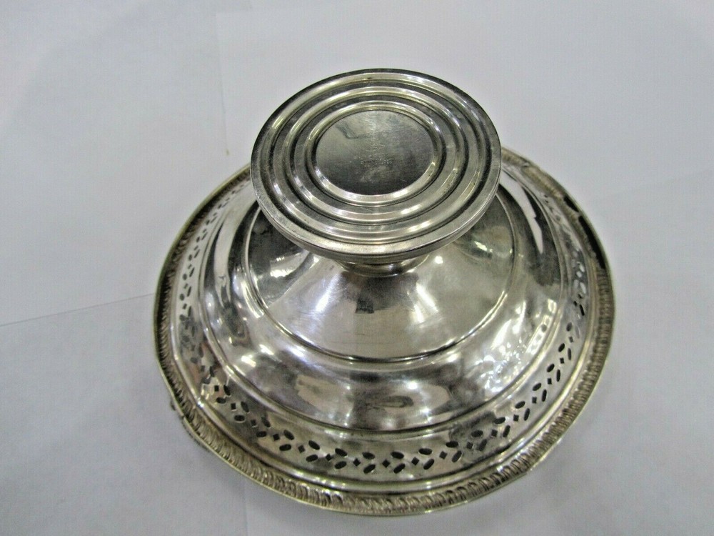 Antique Sterling Silver Basket