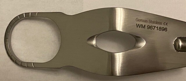 MODIFIED WINGED FUKUDA RETRACTOR 7.5" B/WIDTH--36MM OPENING 29X40MM