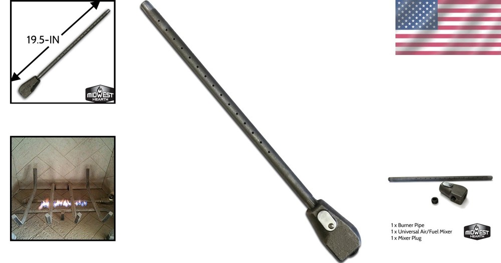 Gas Log Lighter Starter for Fireplaces NG
