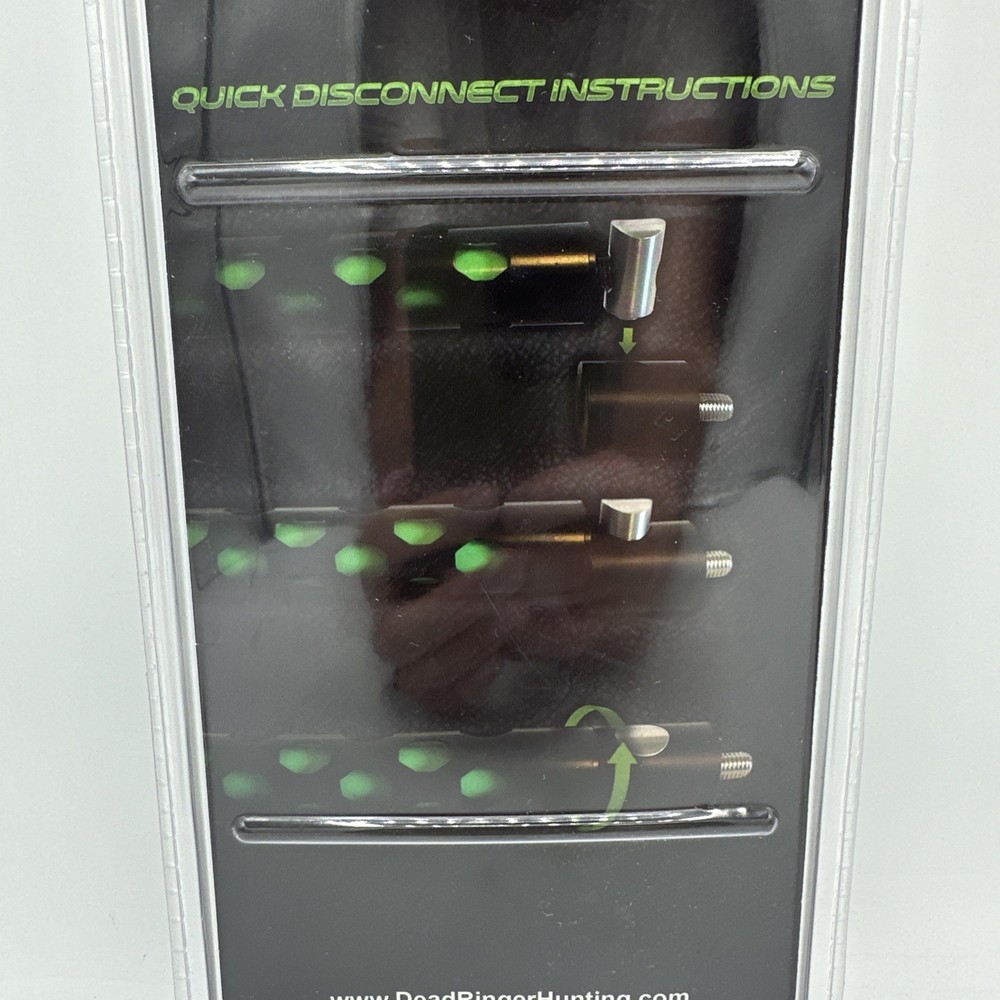 Dead 🎯 Ringer Compound Bow Stabilizer 10”-VECTOR-10-DR2627-C w/Quick Disconnect