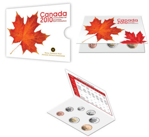 2010 Canada Mint Uncirculated Coin Set