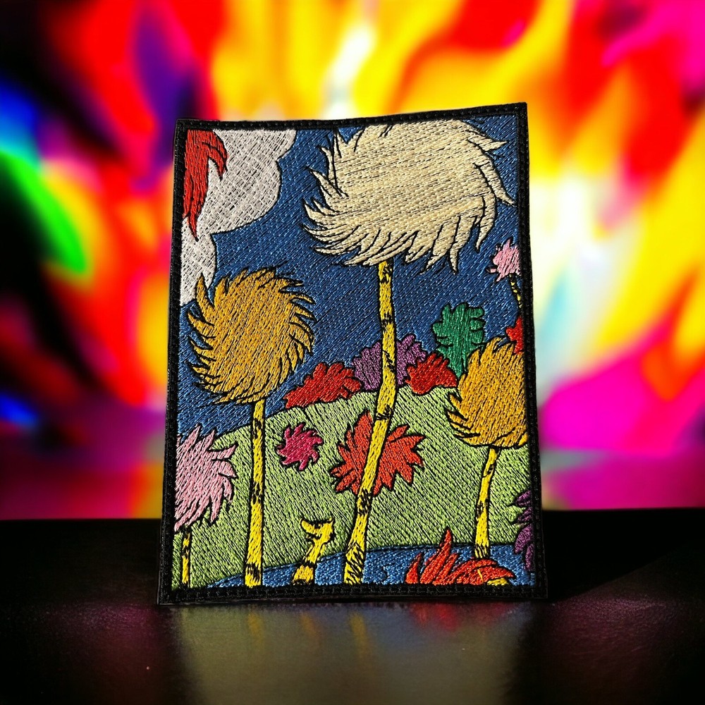 Dr. Seuss Tree stuff Iron On Patch